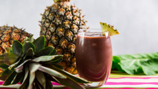 Suco detox de açaí