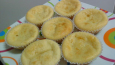Cupcake Romeu e Julieta - Pão de queijo com goiabada