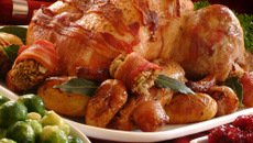 Peru crocante de natal