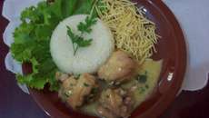 Frango com molho agridoce