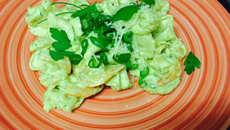 Rigatoni ao camarão