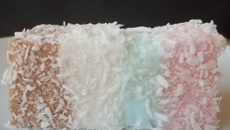 Maria-mole colorida em camadas