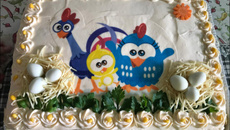 Bolo salgado de frango