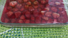 Sobremesa de morango