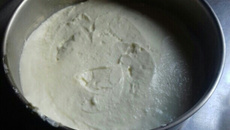 Mousse de leite em pó