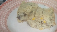 Bolo salgado de legumes