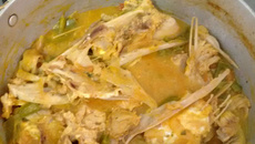 Peixe cozido