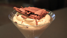 Mousse de doce de leite