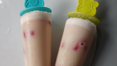 Picolé cremoso de frutas