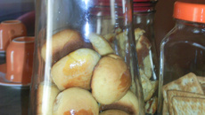 Pão de minuto com goiabada