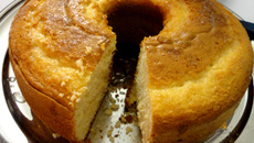 Bolo fofíssimo de limão siciliano