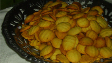 Biscoito amanteigado de laranja