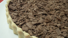 Torta cremosa de chocolate