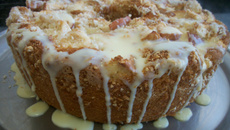 Bolo delicioso de maçã