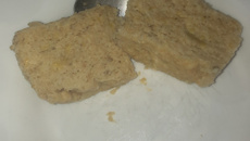 Bolo fit de banana na caneca 