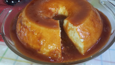 Pudim mineiro de queijo