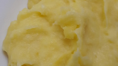 Purê de mandioquinha