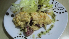 Batata à italiana com cobertura crocante