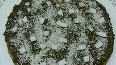 Bolo de milho com coco e aveia