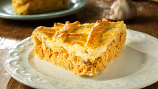 Empadão de frango delicioso
