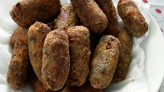 Croquete de sobras de churrasco
