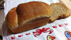 Pão integral da Valda