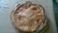 Torta de frango de liquidificador