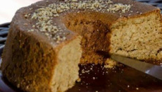 Bolo de banana fitness