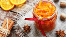 Doce de casca de laranja