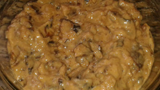 Recheio de doce de leite com ameixas