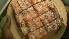 Bolo de milho moçambicano