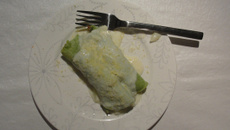 Panqueca de espinafre