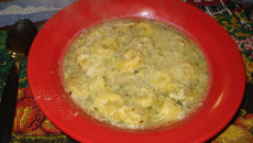 Sopa de Capeletti