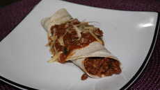 Panqueca de carne moída