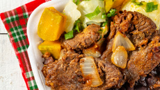 Bife de panela de pressão