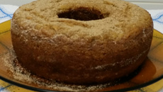 Bolo de banana sem ovos