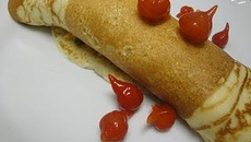 Massa de panqueca de purê