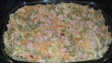 Macarrão ao molho branco