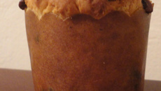 Minipanetone de chocolate ou frutas