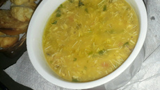Sopa de caranguejo