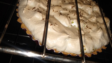 Torta de limão com suspiro 