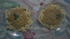 Macarronada ao molho de Sardinha