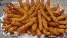 Bolinhos de batata frita da Simone