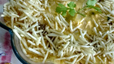 Creme de frango aos 4 queijos