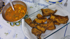 Abadejo marinado ao molho