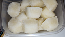 Cubos de açúcar feito em casa!