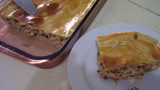 Empadão de frango com massa podre