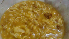 Sopa de carne moída