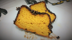 Bolo de cenoura cozida