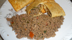 Recheio para pastel de carne